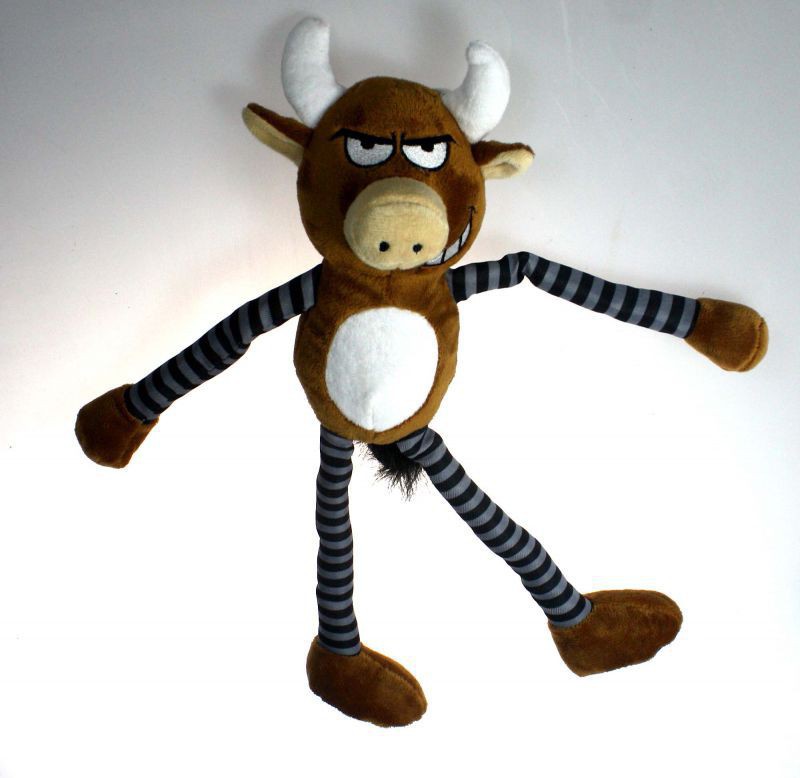 Witziges hundespielzeug pluesch stier